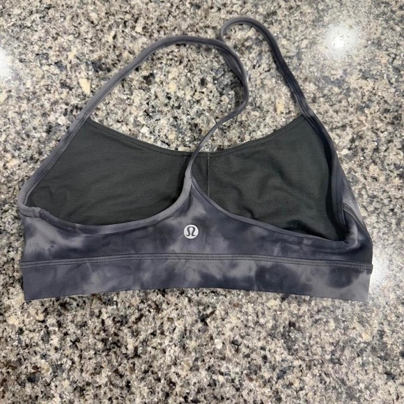 lululemon athletica Other - Lululemon Flow Y Nulu Bra *Light Support, A–C Cups Diamond Dye Pitch Grey